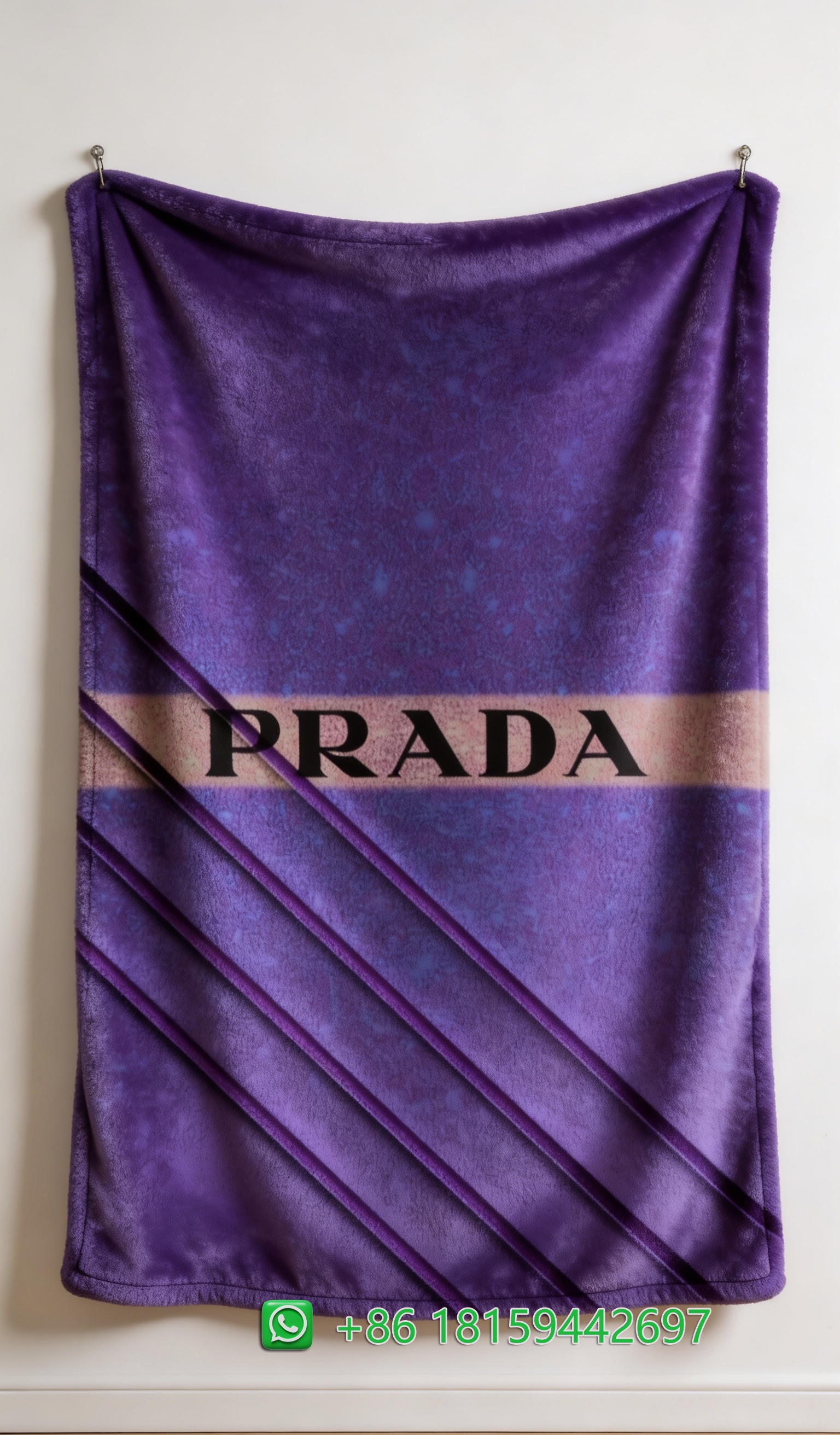 Prada Throw Blankets